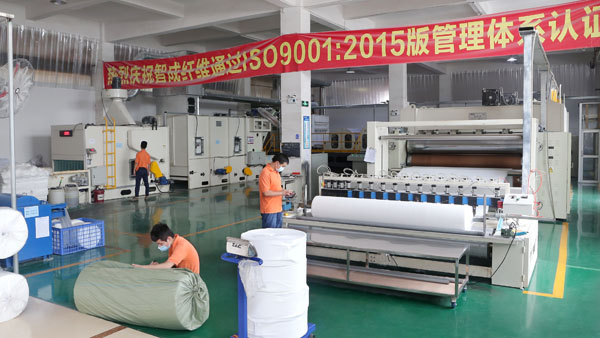 好事多磨，客戶終于跟智成滌綸針刺氈廠家達成合作